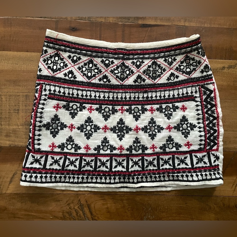 Embroidered Skirt